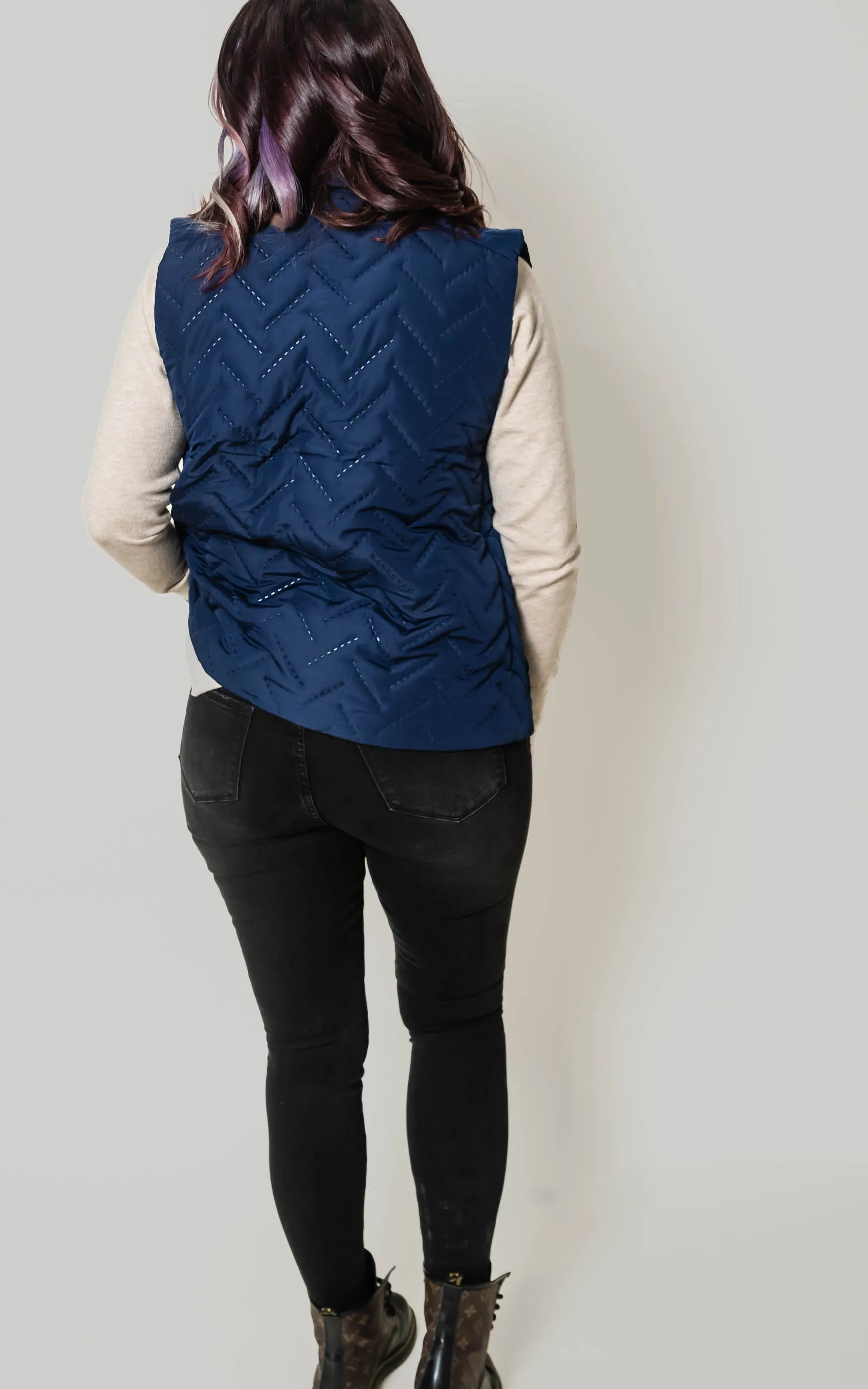 Quilted Vest Repreve Eco Vest** - Final Sale