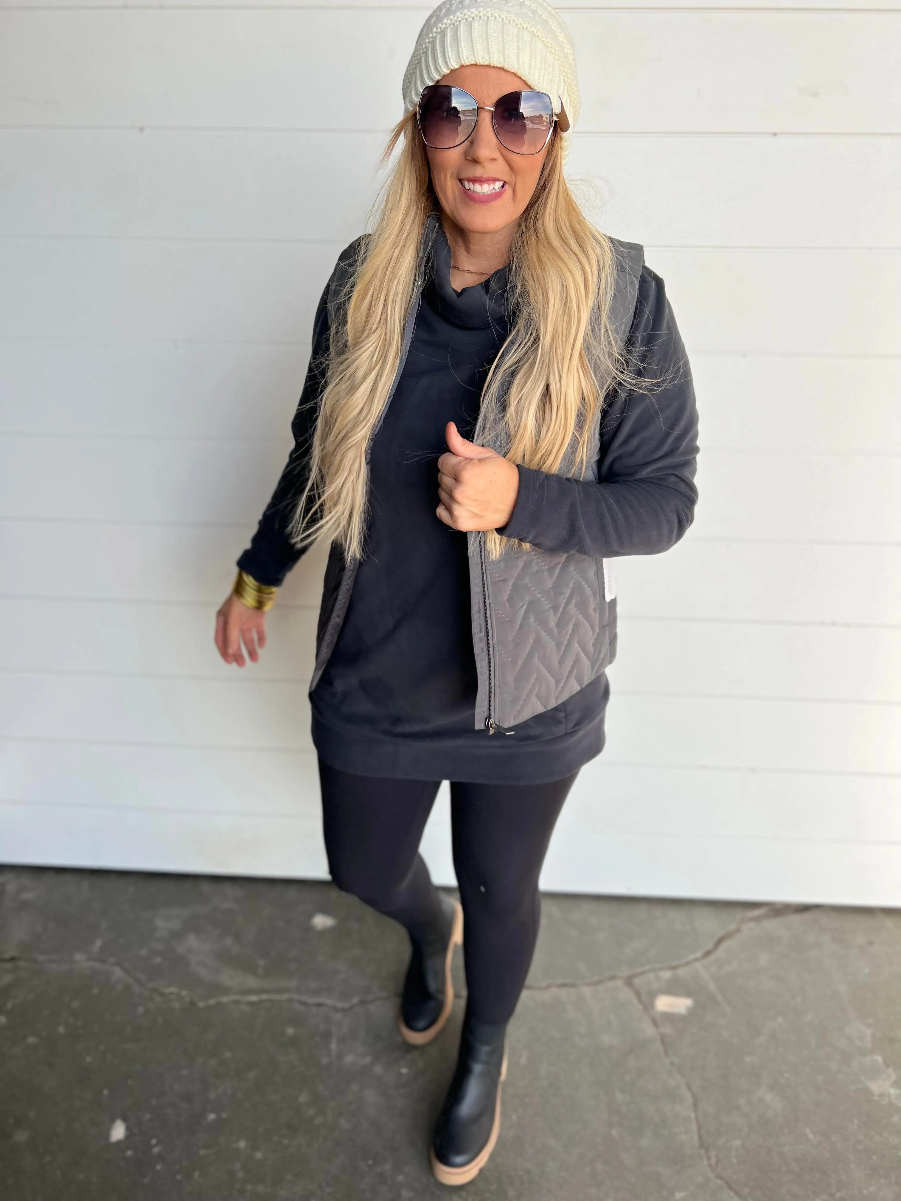 Quilted Vest Repreve Eco Vest** - Final Sale