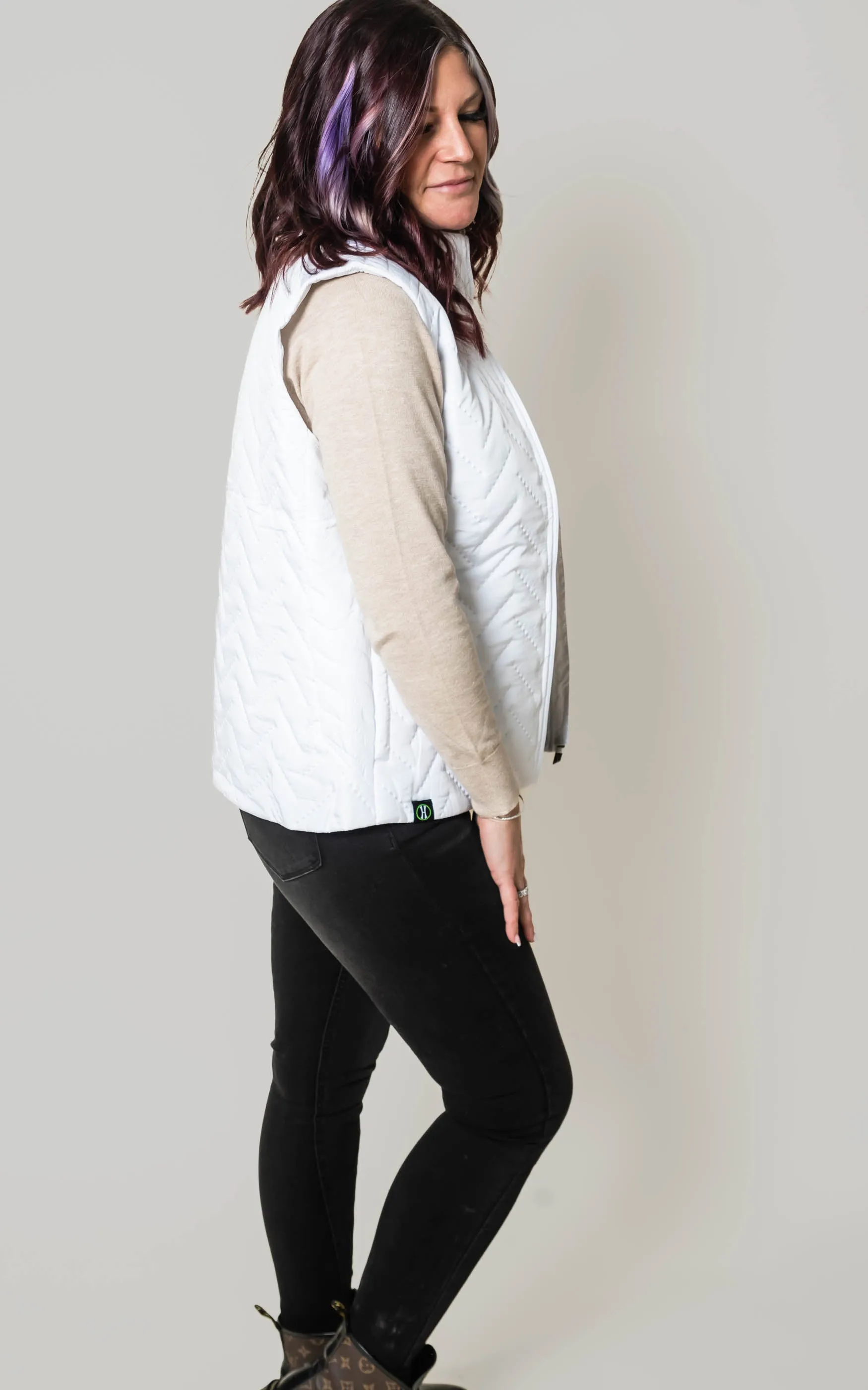 Quilted Vest Repreve Eco Vest** - Final Sale