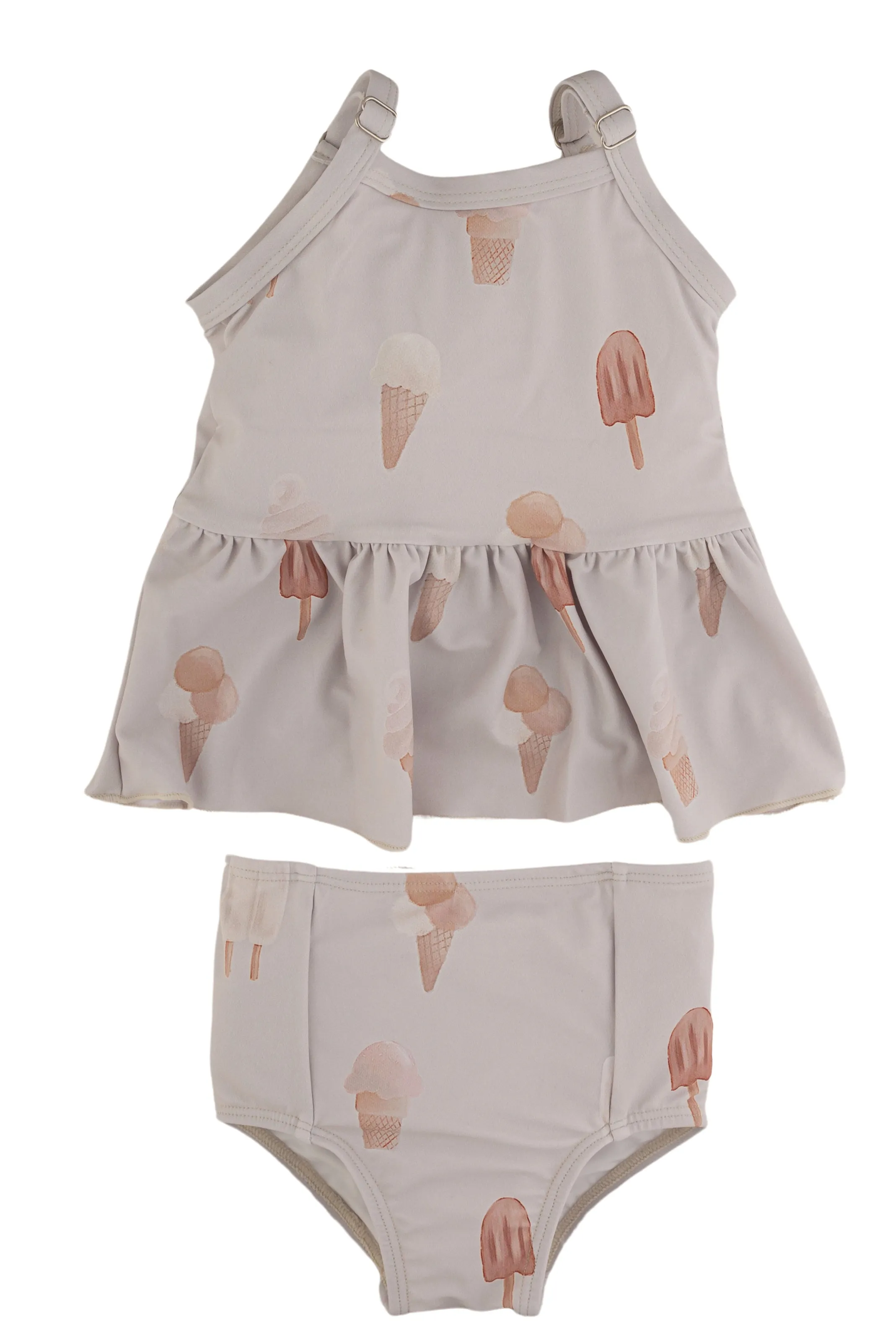 "Indie" EXCLUSIVE minimono.ca x Current Tyed Swing Tank Bikini Set upf50 