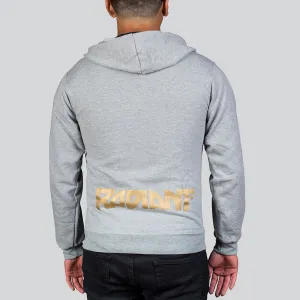 Radiant Gray Gold Hoodie