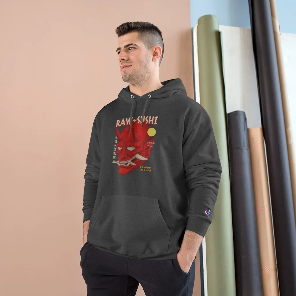 Raw Sushi x Champion Hoodie