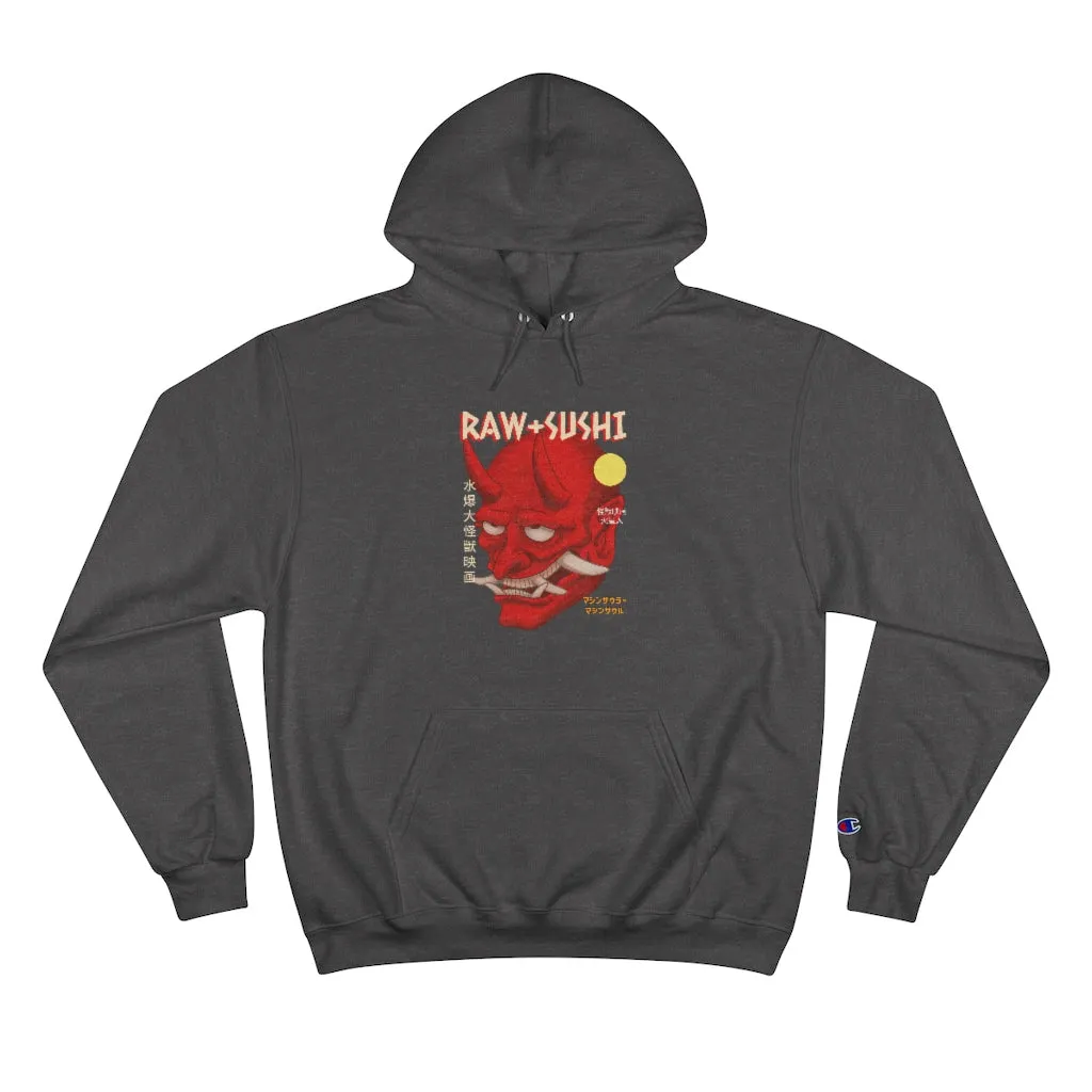 Raw Sushi x Champion Hoodie