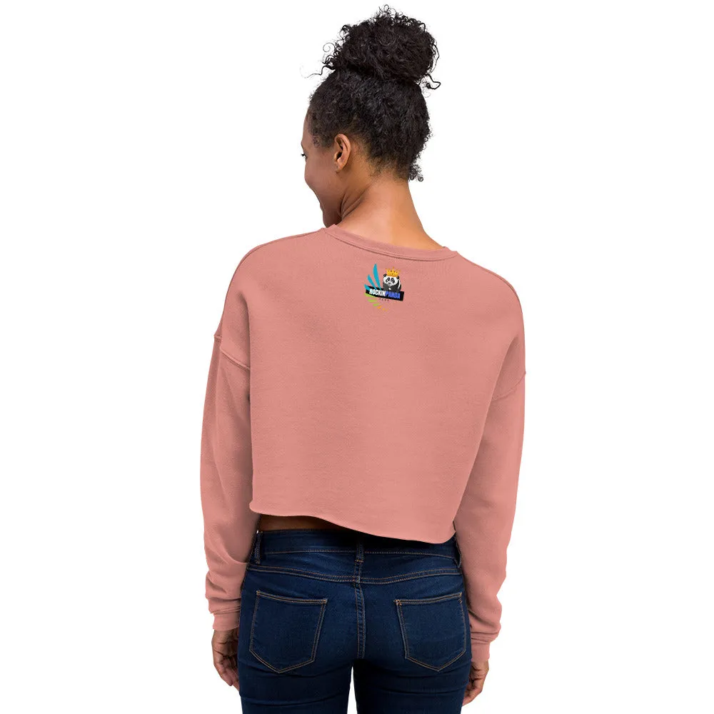 Read My Lips Crop Sweatshirt