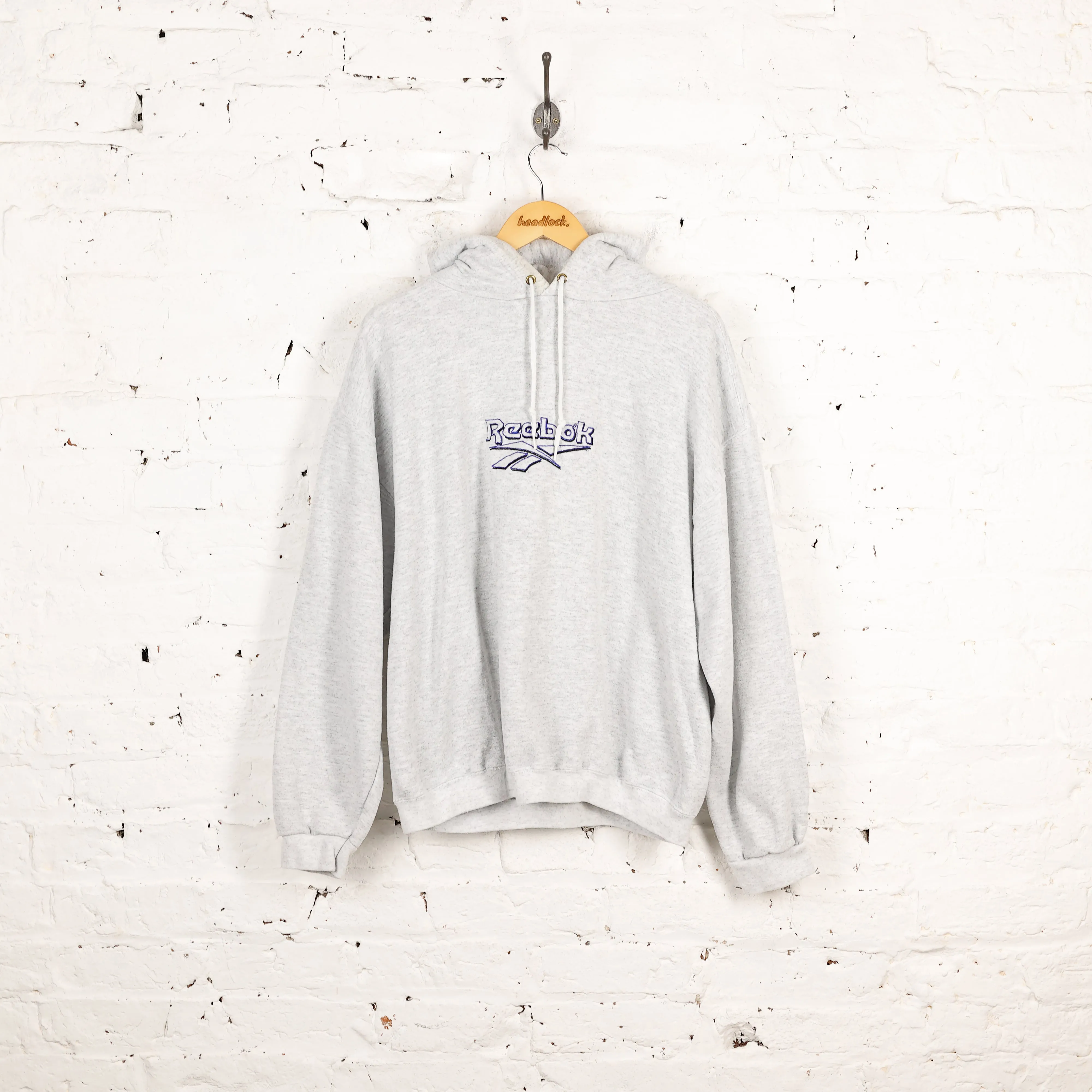 Reebok 90s Hoodie - Grey - M