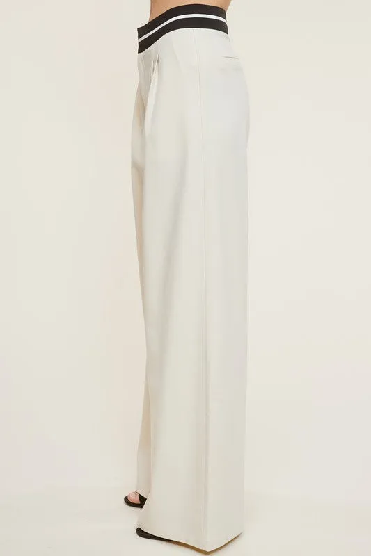 Regina Waistband Detail Pants