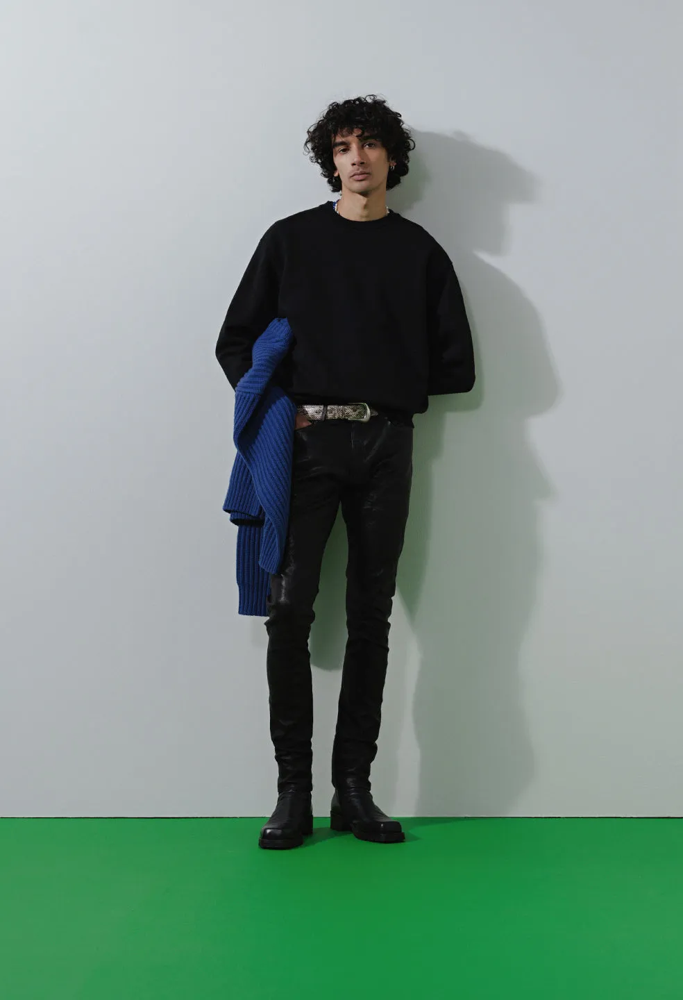 Replica Crew Pullover / Black