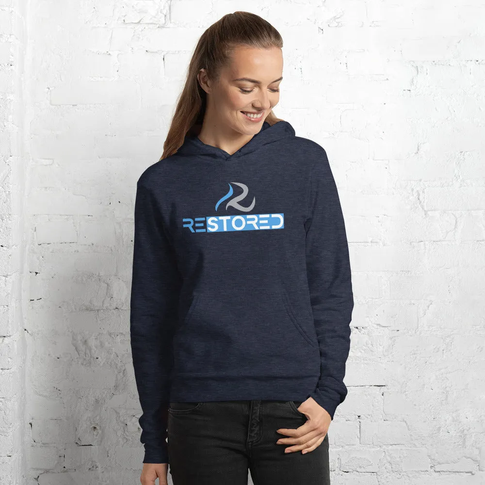 Restored Logo Women's Hoodie- Black/Navy/Gray/White