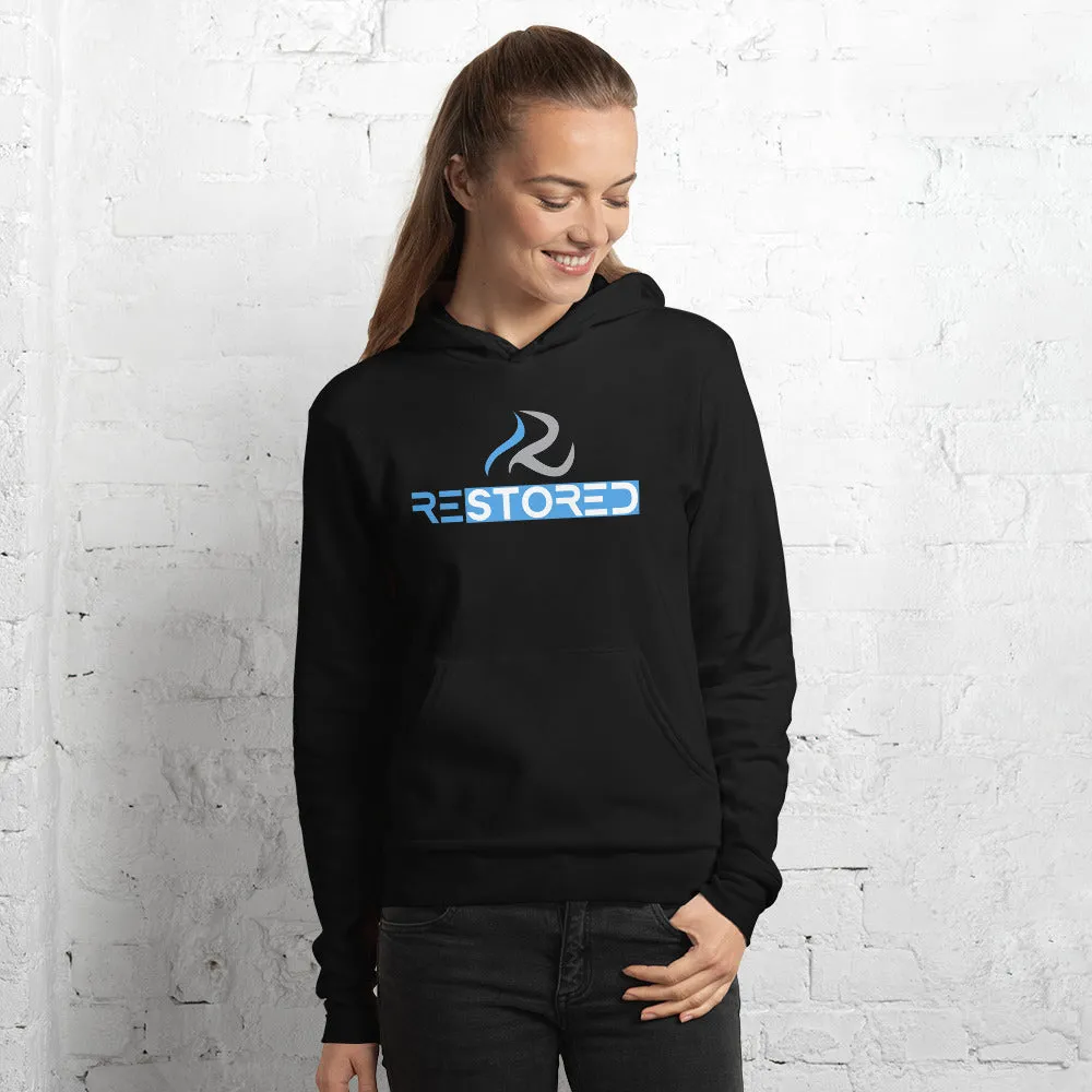 Restored Logo Women's Hoodie- Black/Navy/Gray/White