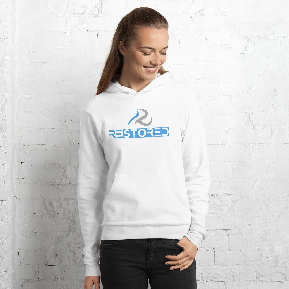 Restored Logo Women's Hoodie- Black/Navy/Gray/White