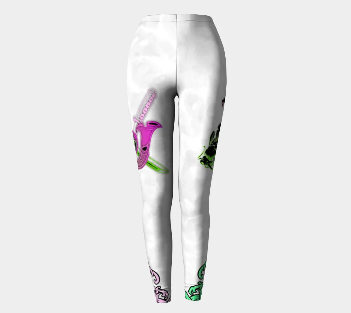 Retro Oni Leggings