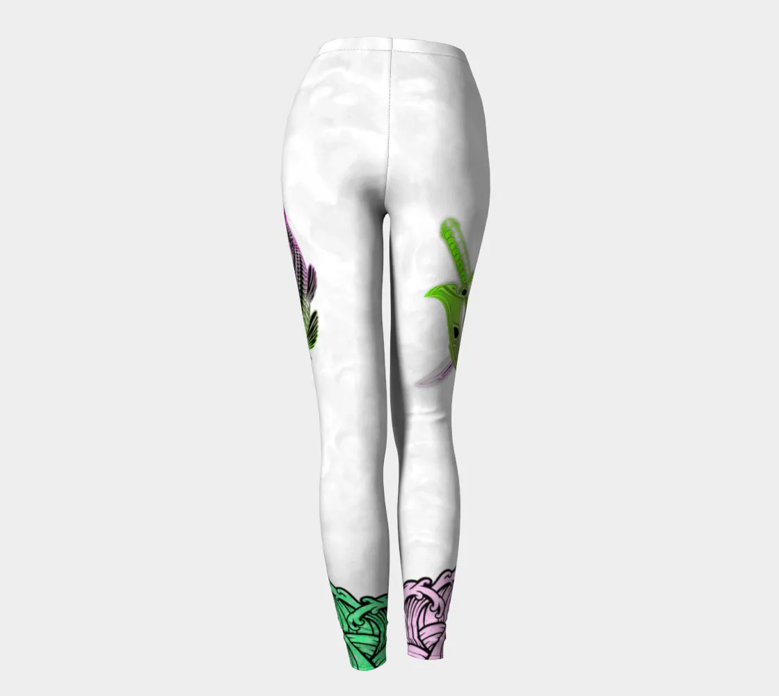 Retro Oni Leggings