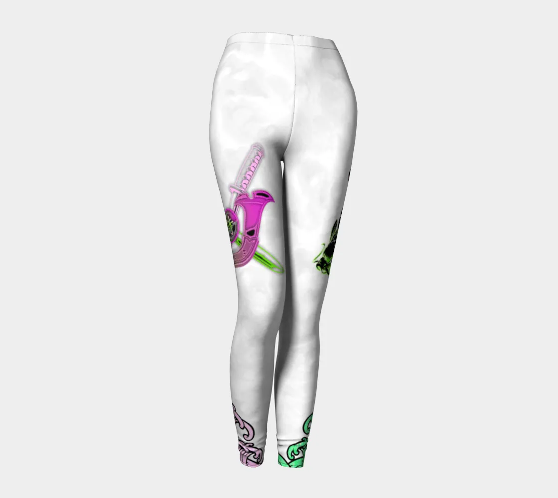 Retro Oni Leggings