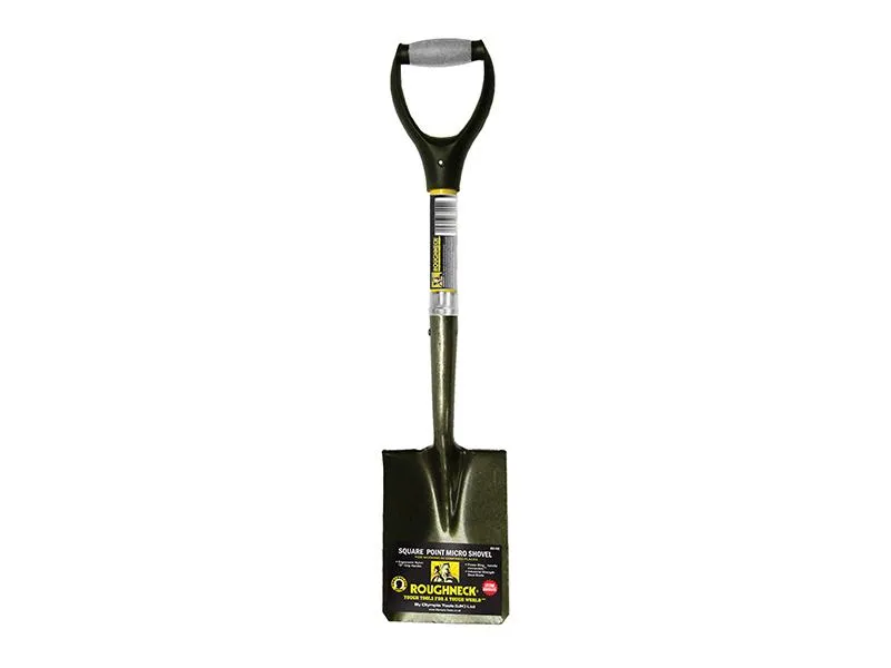 Roughneck Micro Shovel Square Point 685Mm (27In) Handle