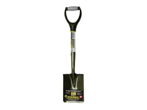 Roughneck Micro Shovel Square Point 685Mm (27In) Handle