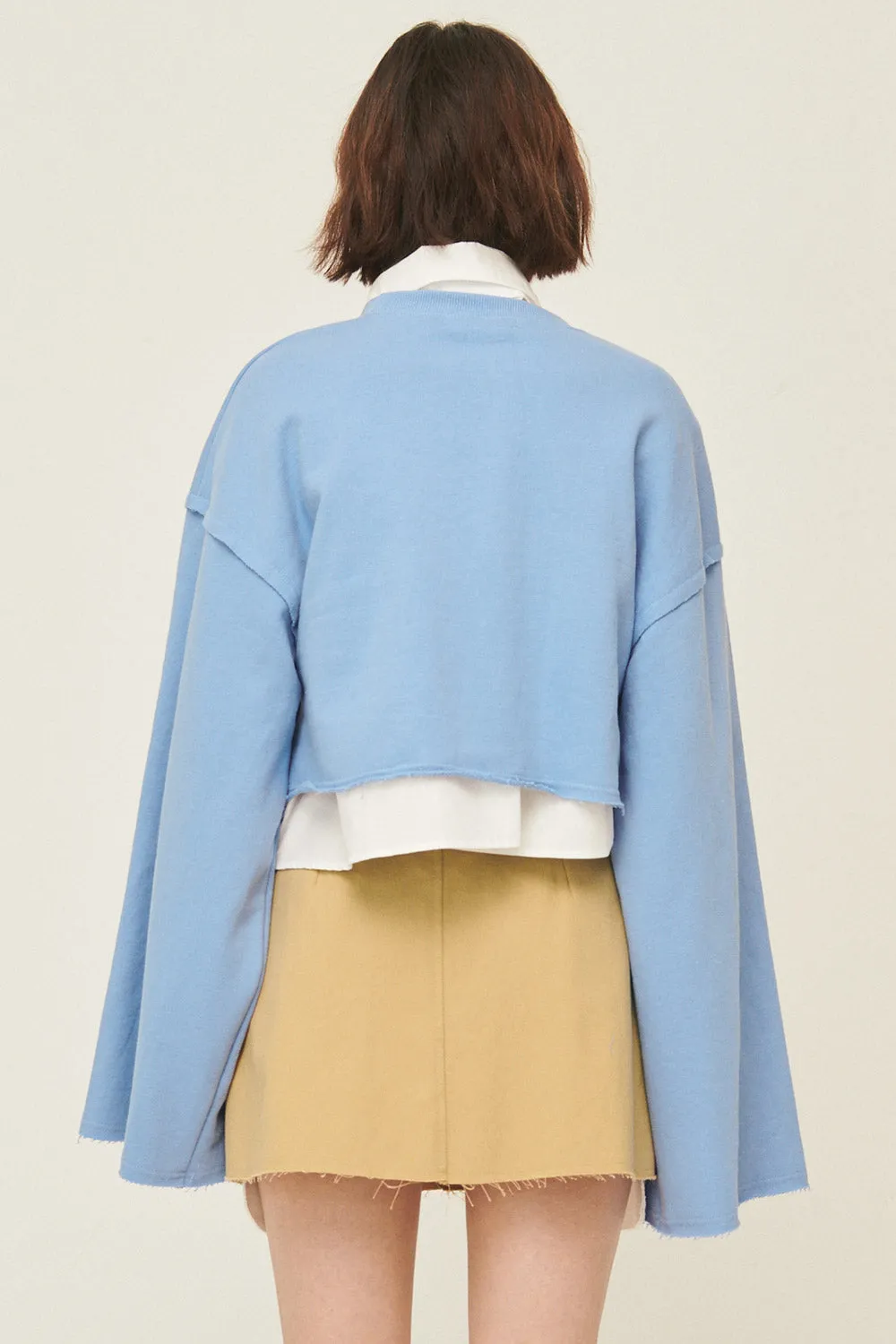 Sarah Arch Cropped Sweatshirt