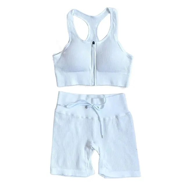 Seamless Yoga Set for Women - Workout Sportswear Gym Clothing (2/3/5PC)