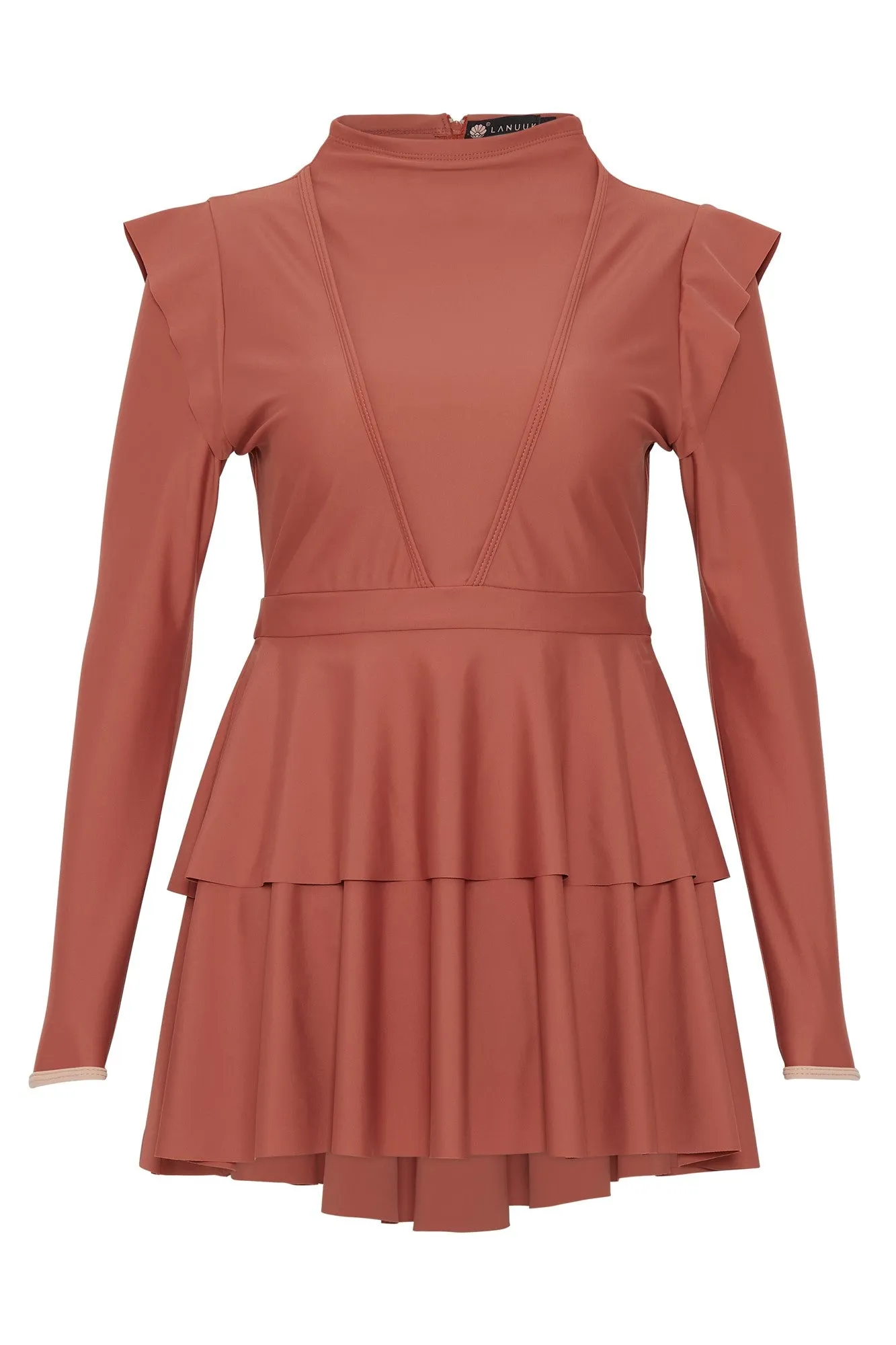 Serena Swim Dress - Clay