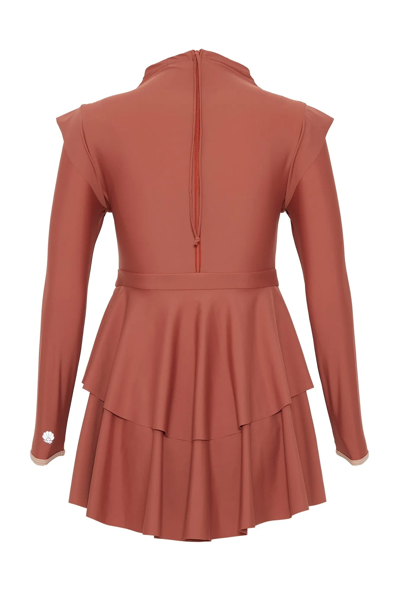 Serena Swim Dress - Clay
