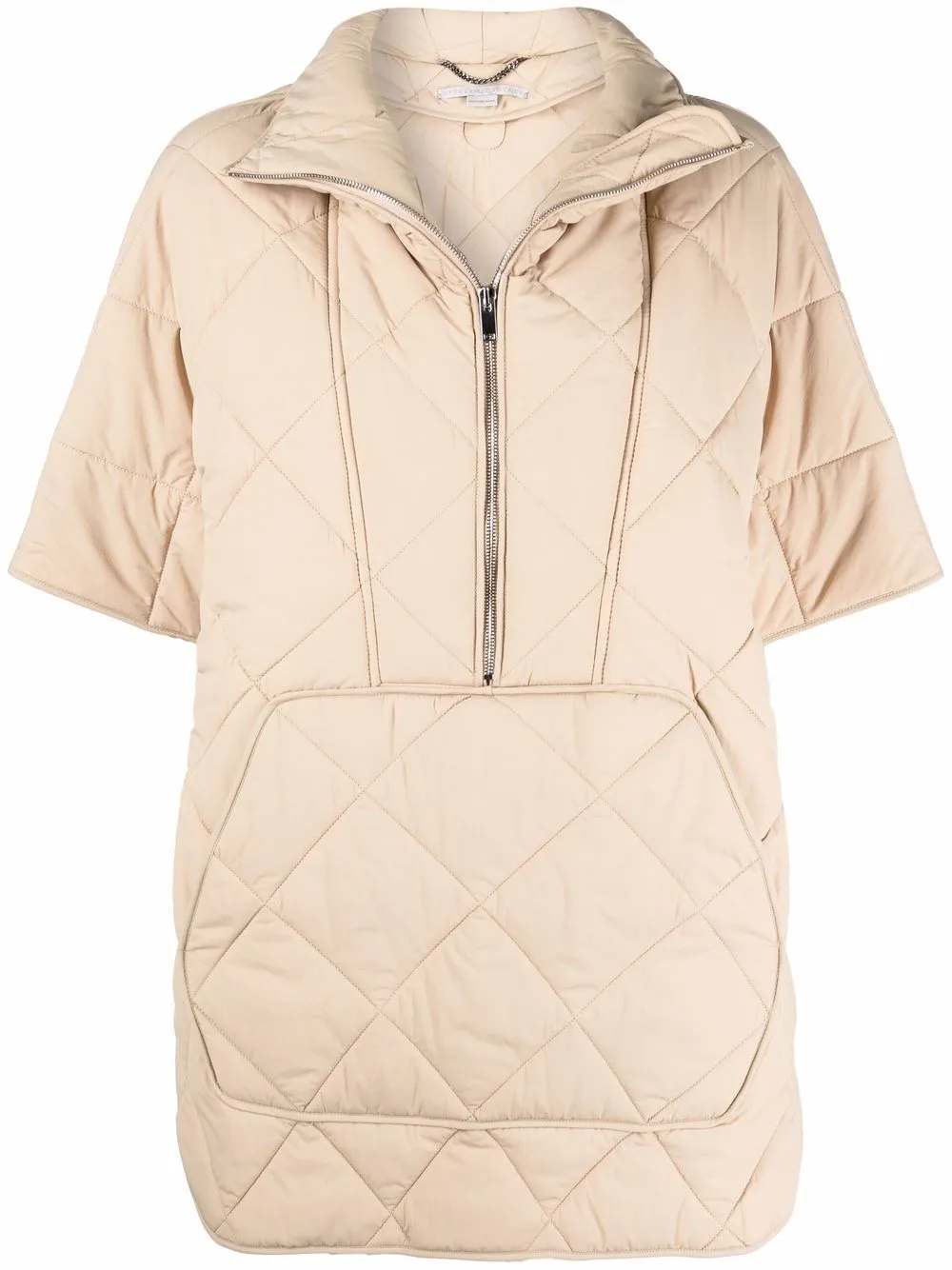 Short-sleeved coat