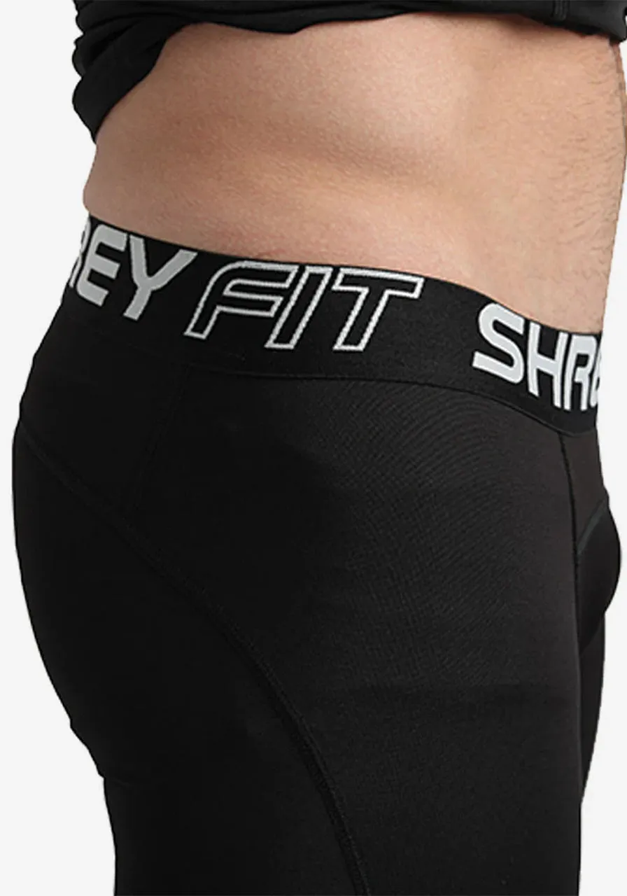 Shrey Intense Compression Cricket Shorts Colour Black