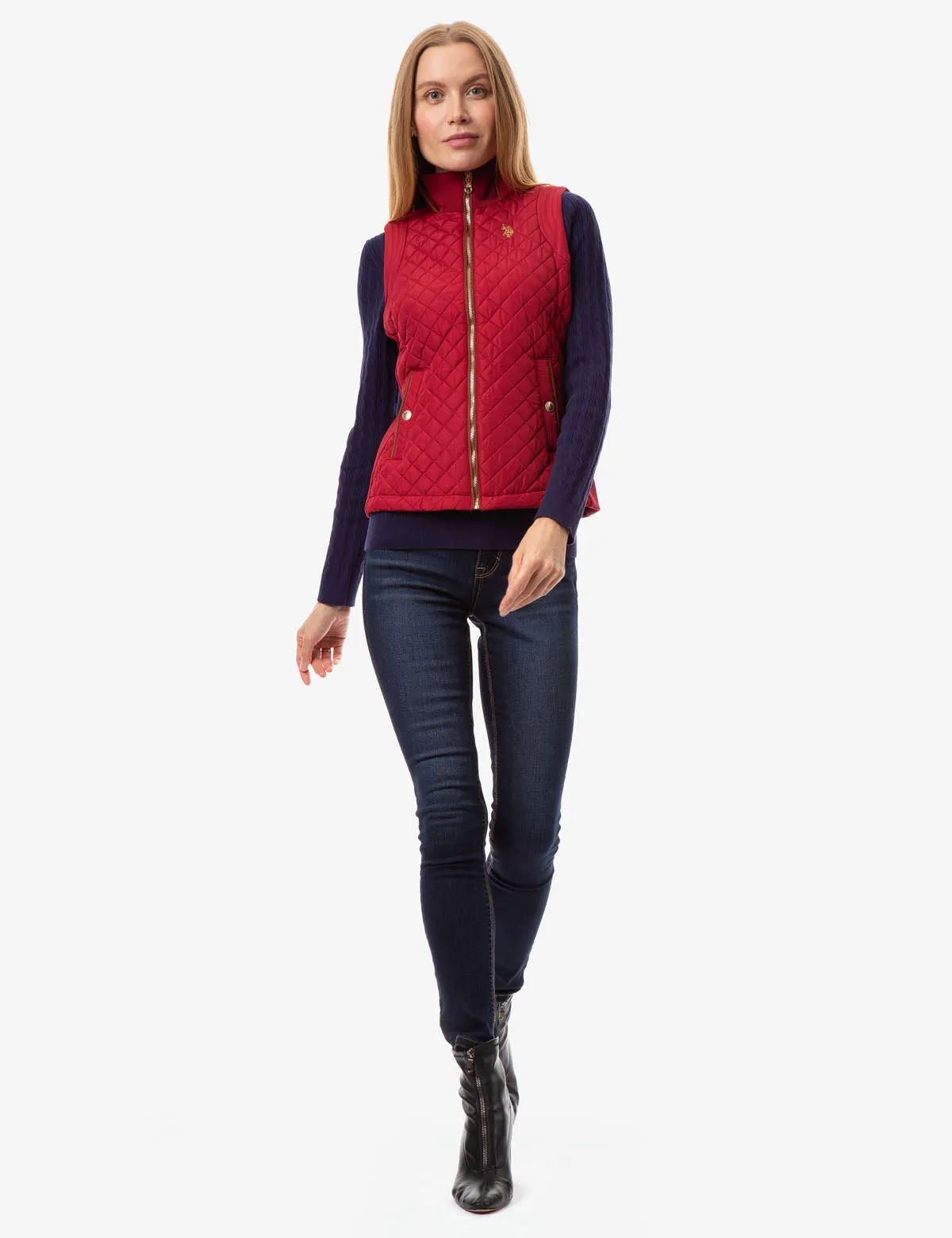 SIDE KNIT VEST