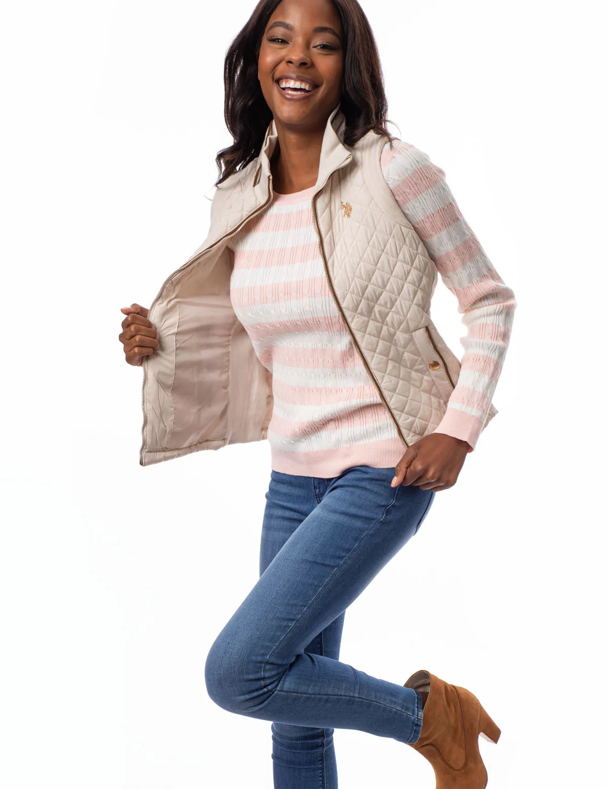 SIDE KNIT VEST