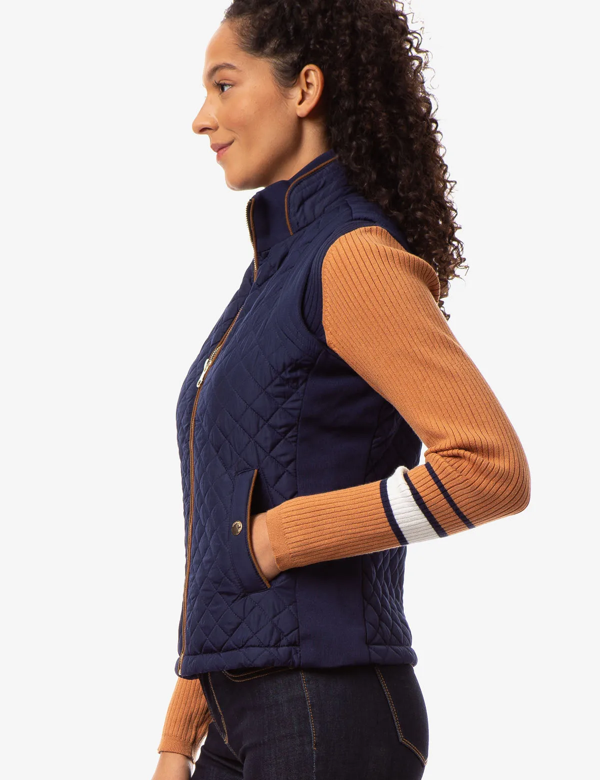 SIDE KNIT VEST