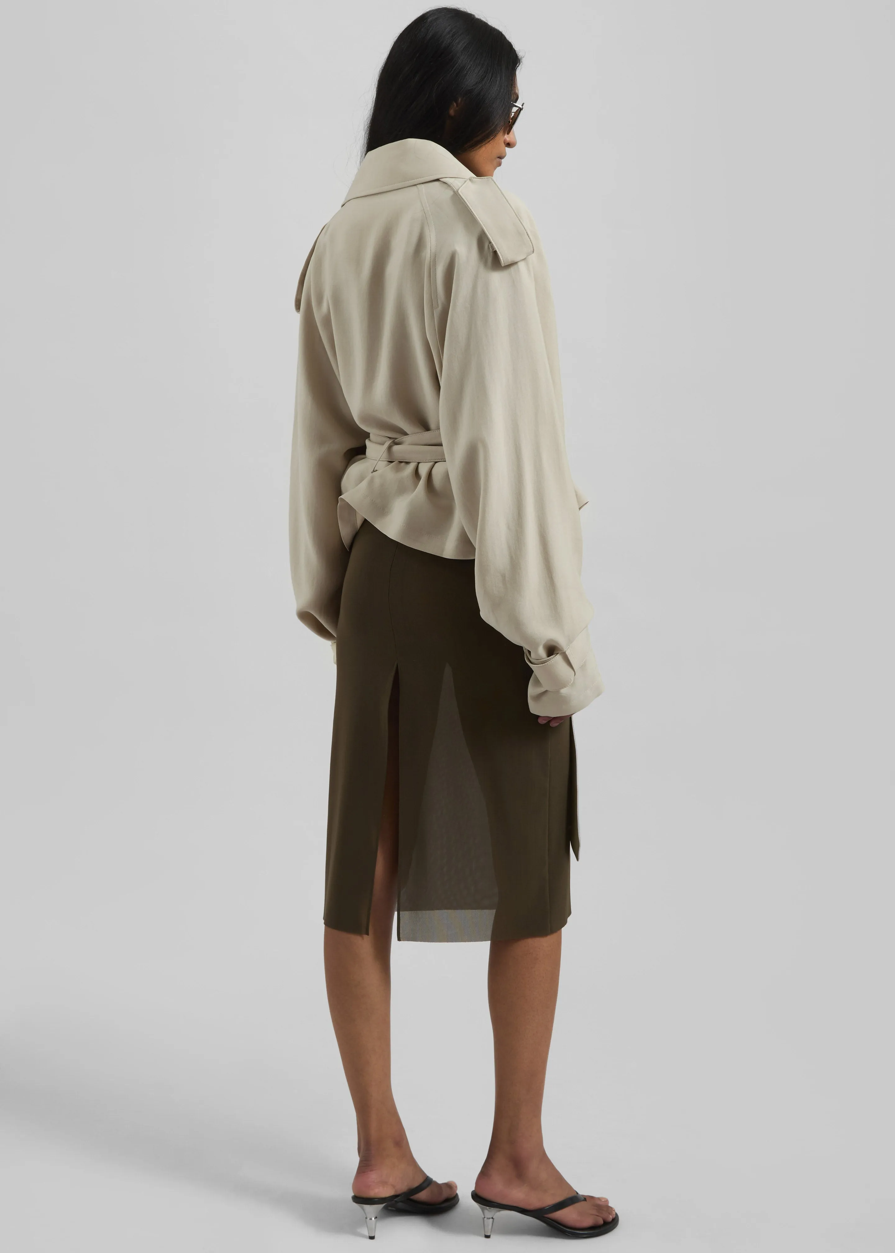 Simona Short Trench - Cement