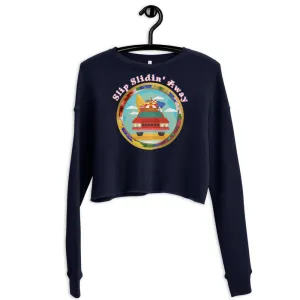 Slip Slidin' Away Crop Sweatshirt