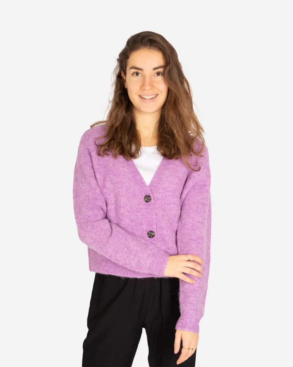 Soft Wool Knit - Pastel Lilac