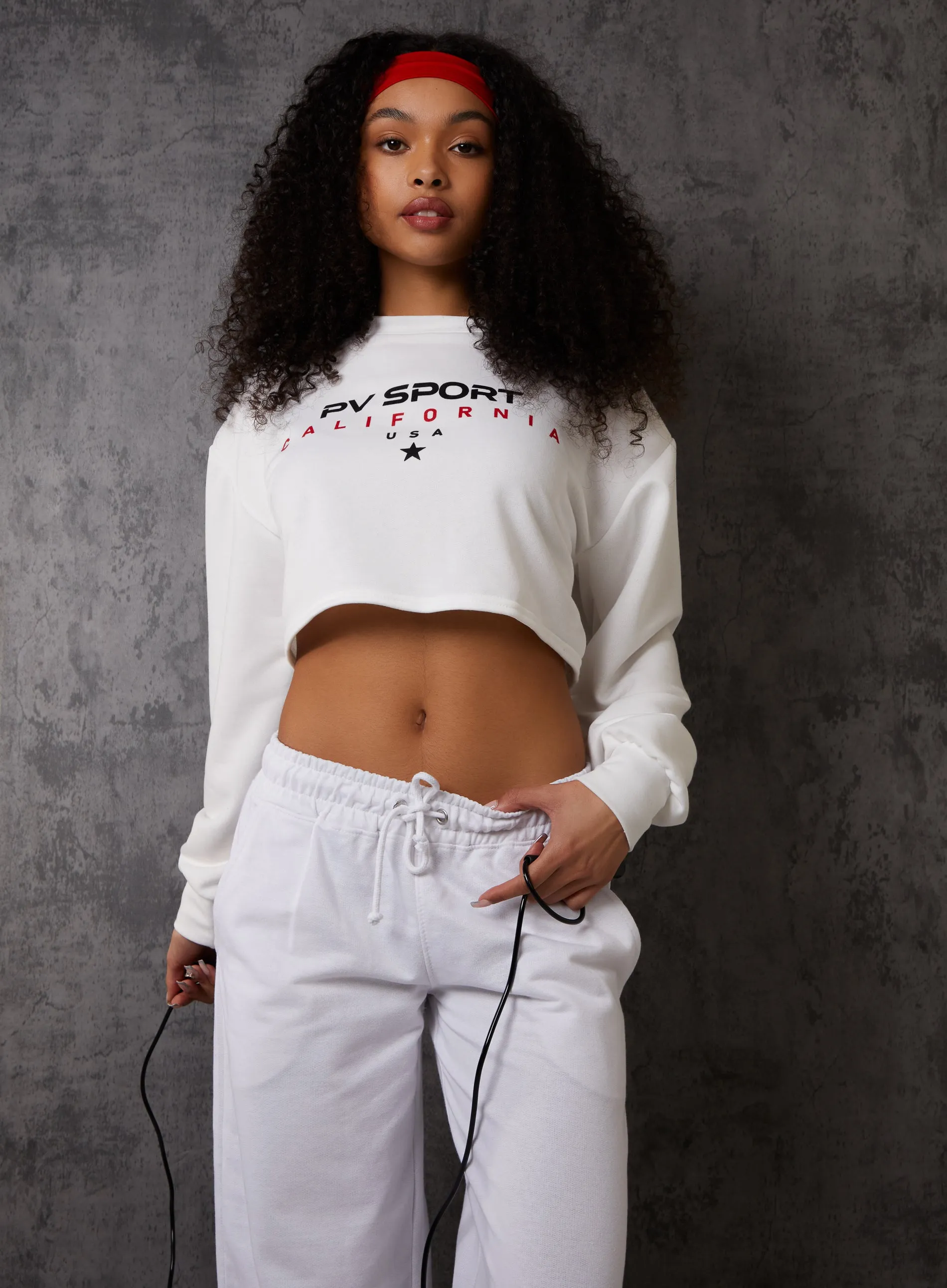 Sport Cropped Sweatshirt