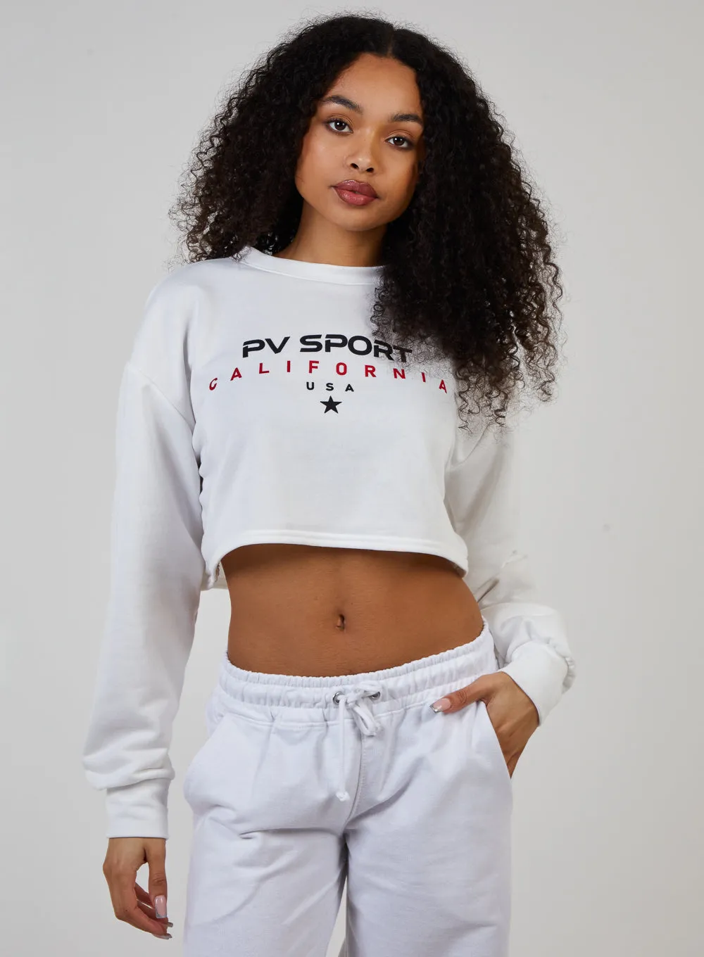 Sport Cropped Sweatshirt