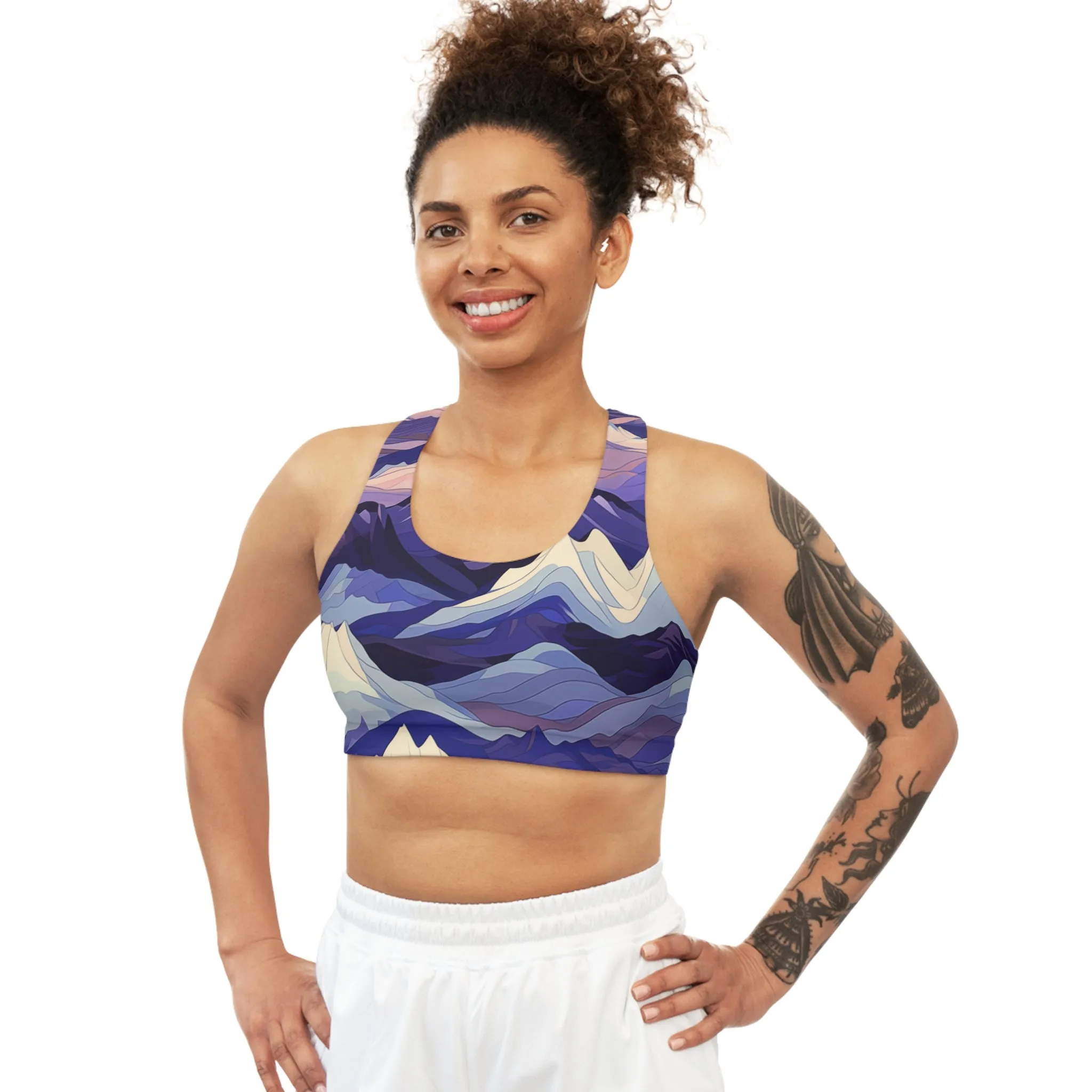 Sports Bra - Euphemia Daugavpils Anime Mountains