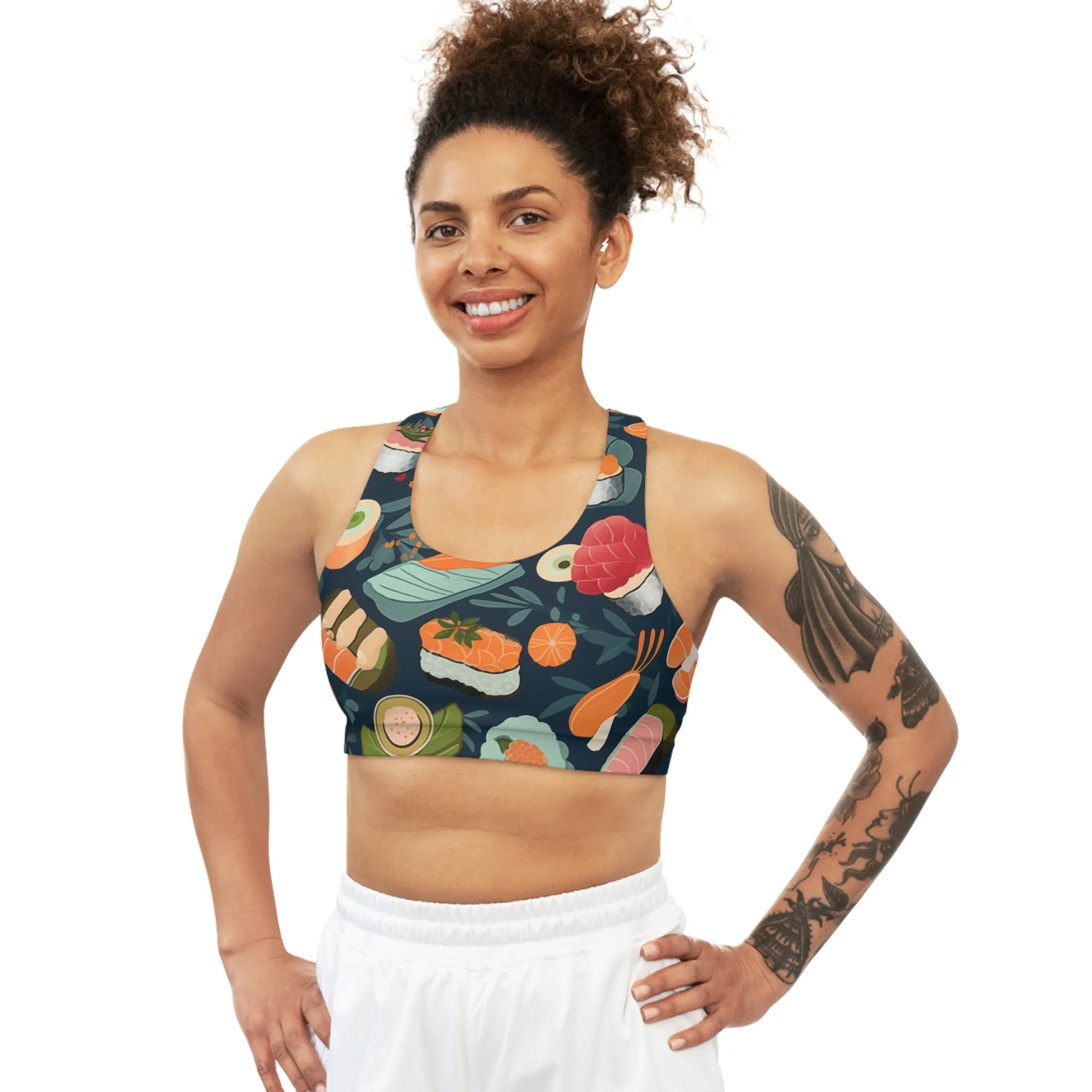 Sports Bra - Regina Coyoacan Cute Sushi