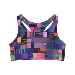 Sports Bra - Ronsard Moscow Plaid