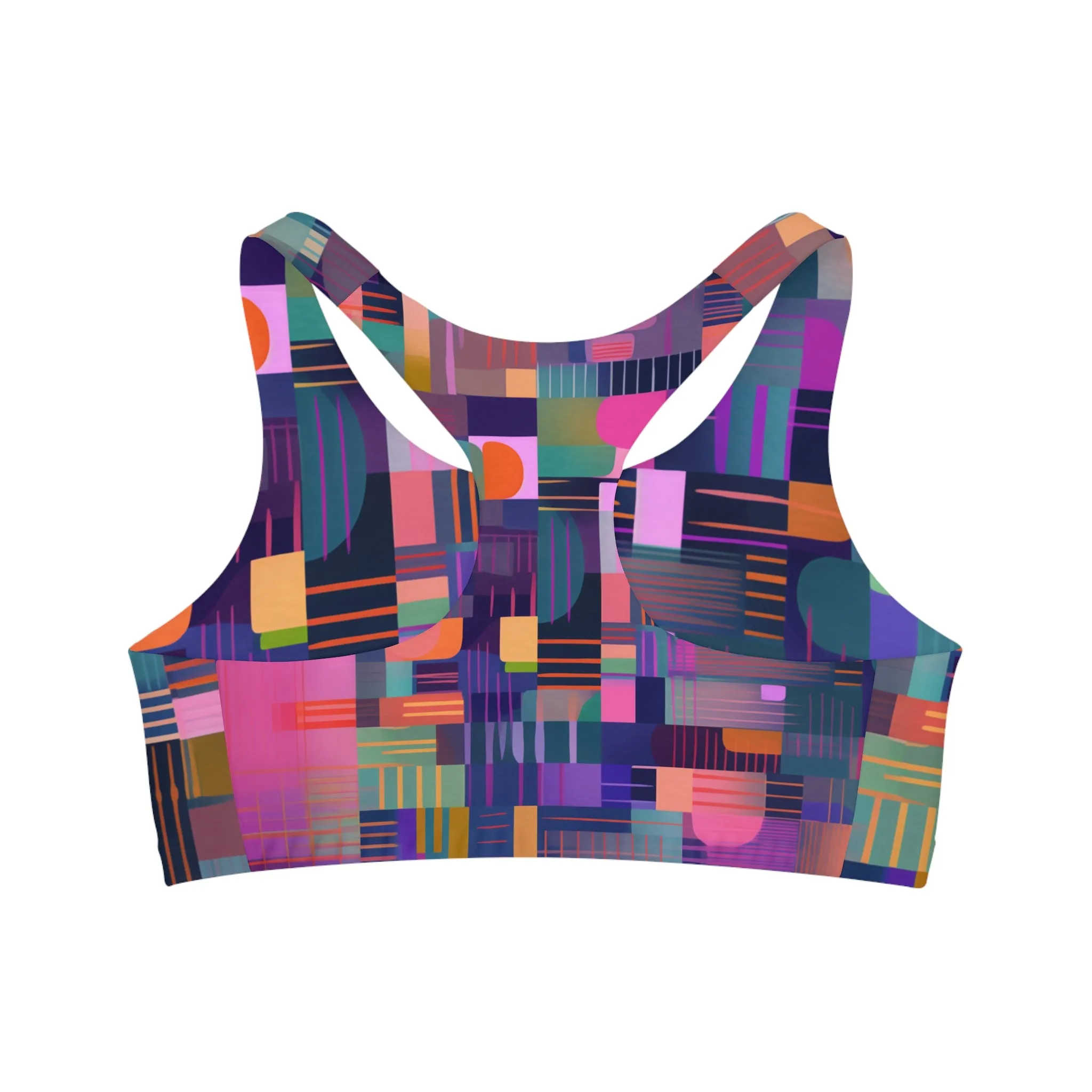Sports Bra - Ronsard Moscow Plaid
