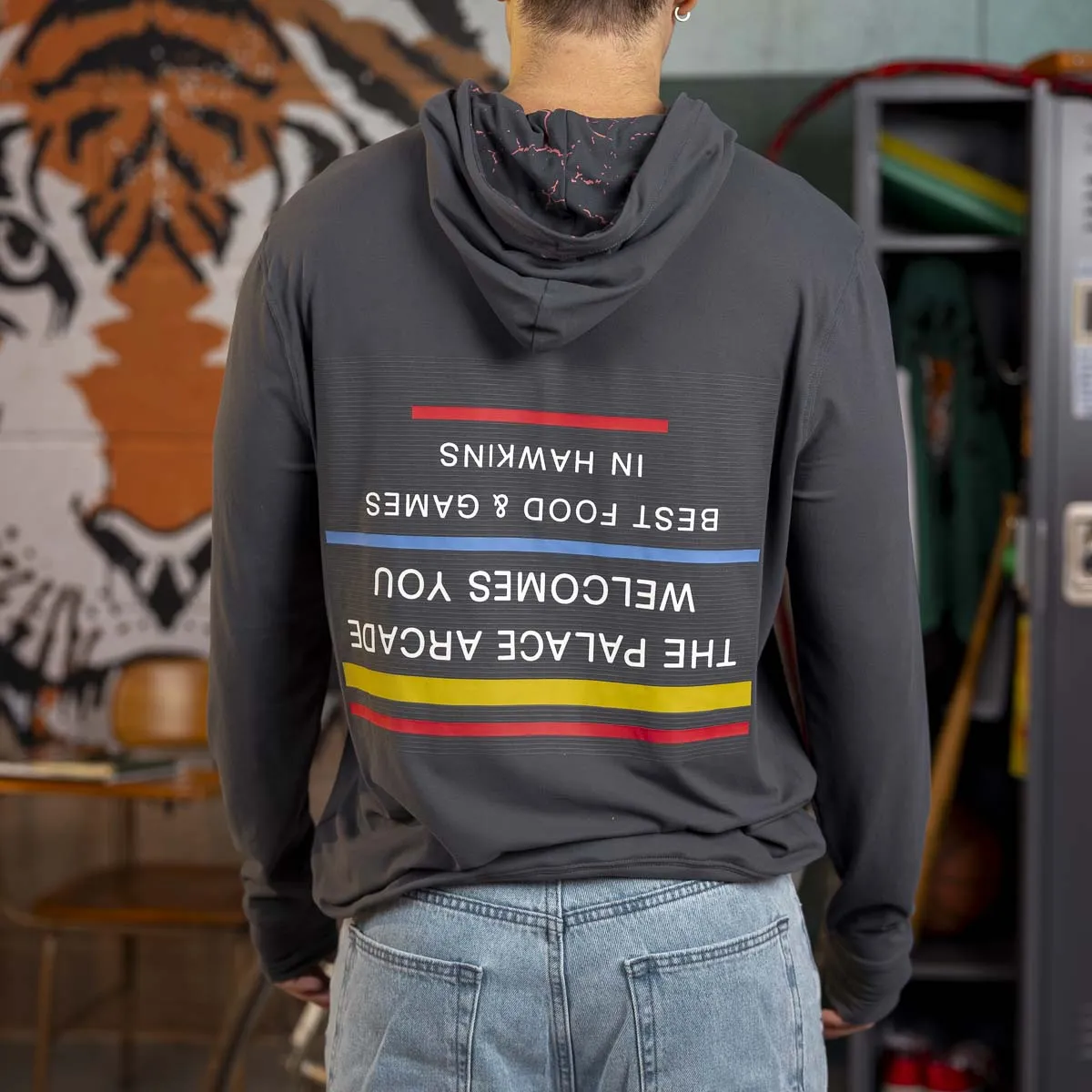 Stranger Things "Palace Arcade" – Performance Hoodie