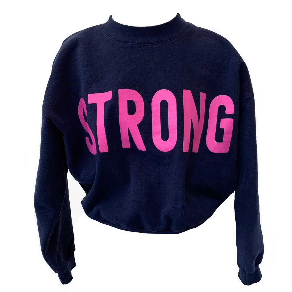Strong Cropped Sweatshirt