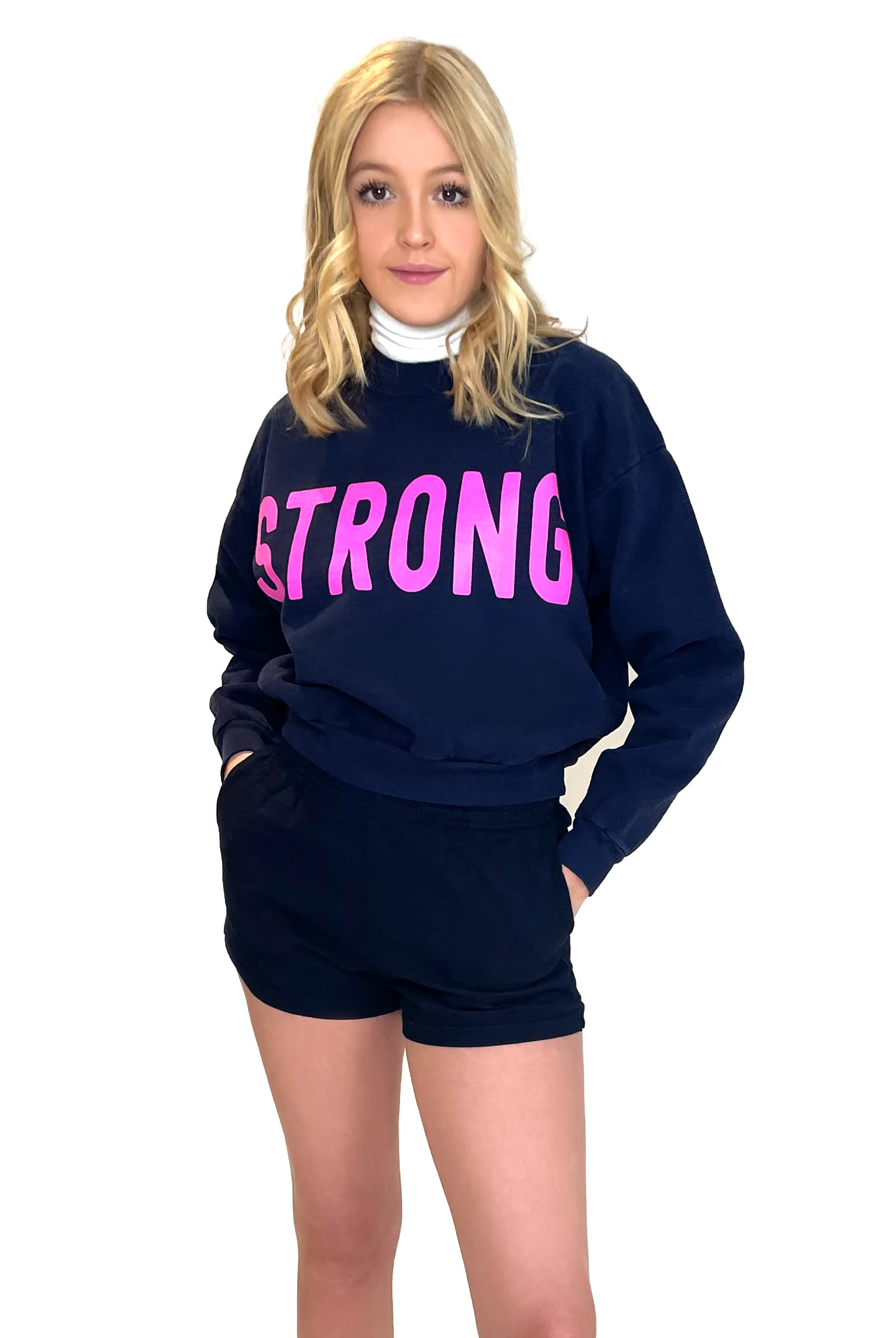 Strong Cropped Sweatshirt