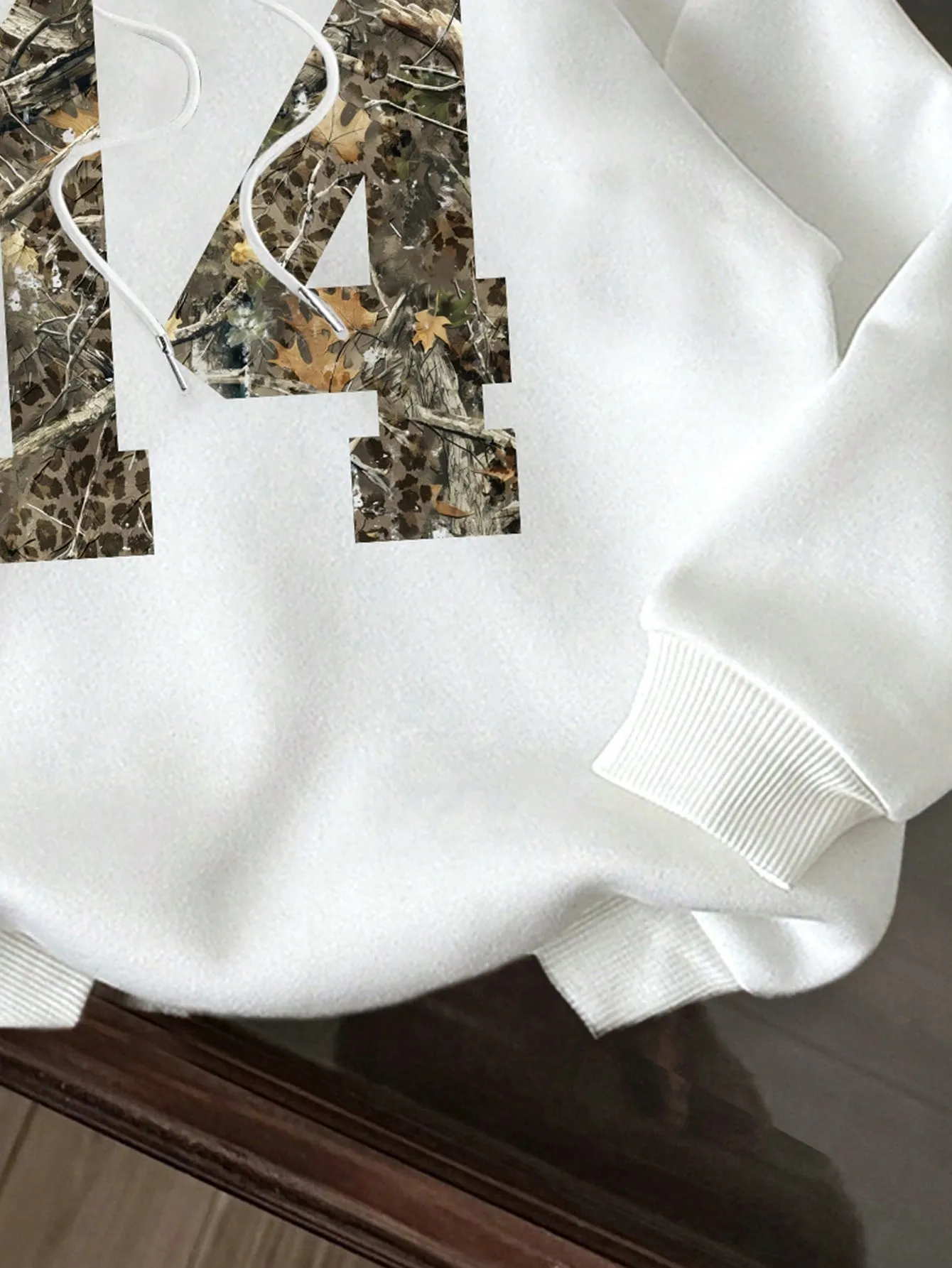 Sudadera de camuflaje para mujer