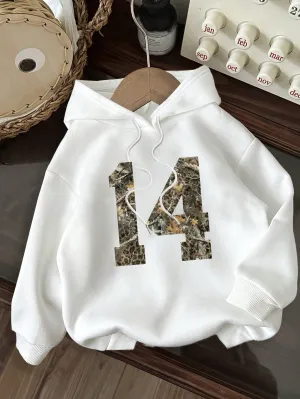 Sudadera de camuflaje para mujer