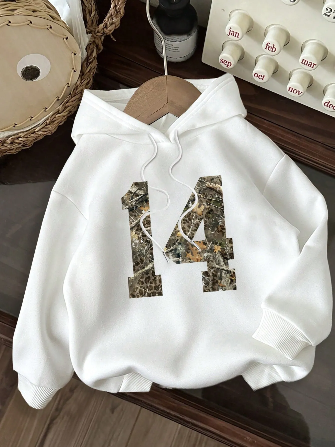 Sudadera de camuflaje para mujer