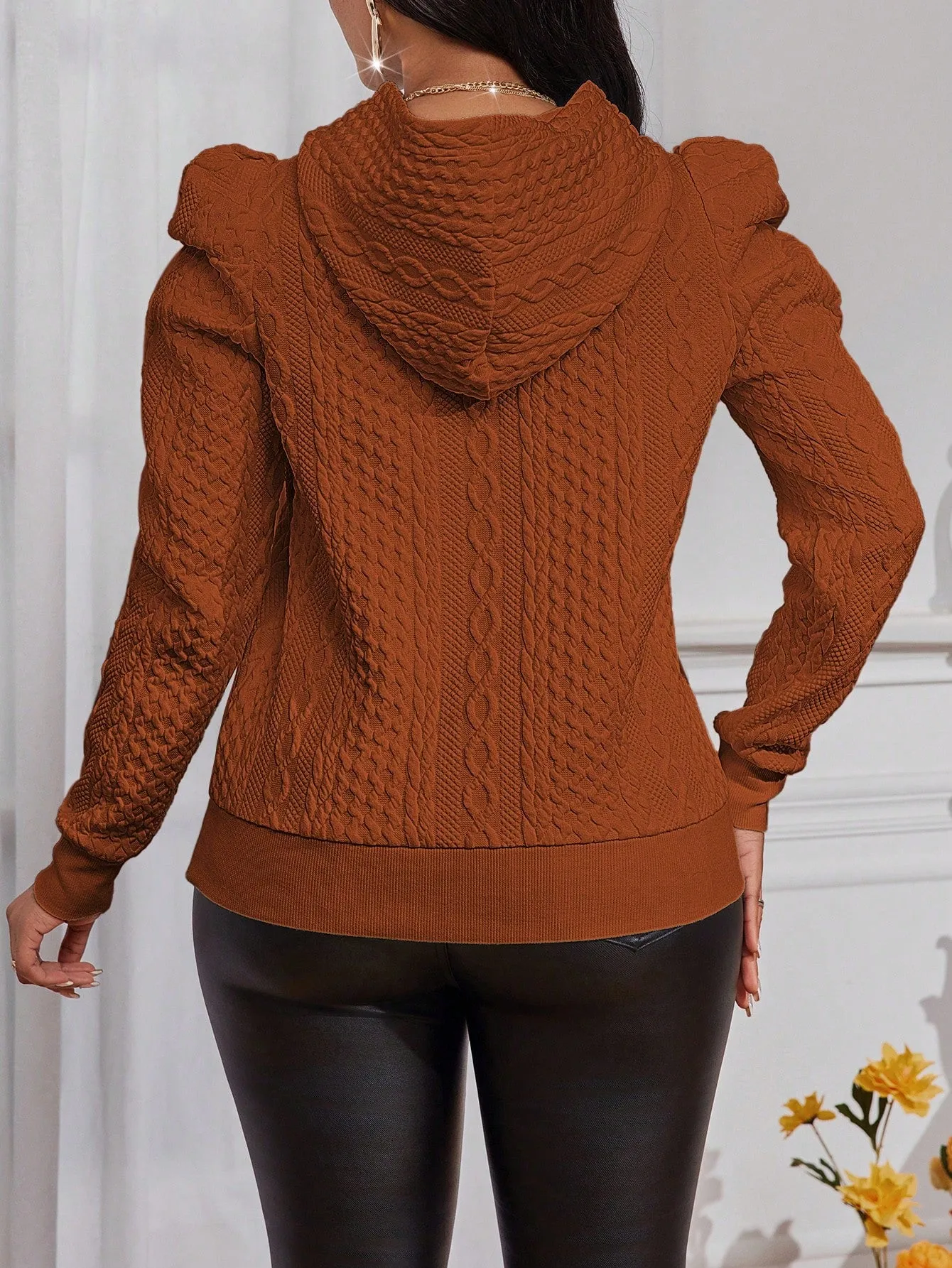 Sudadera de Seda Blanca para Mujer