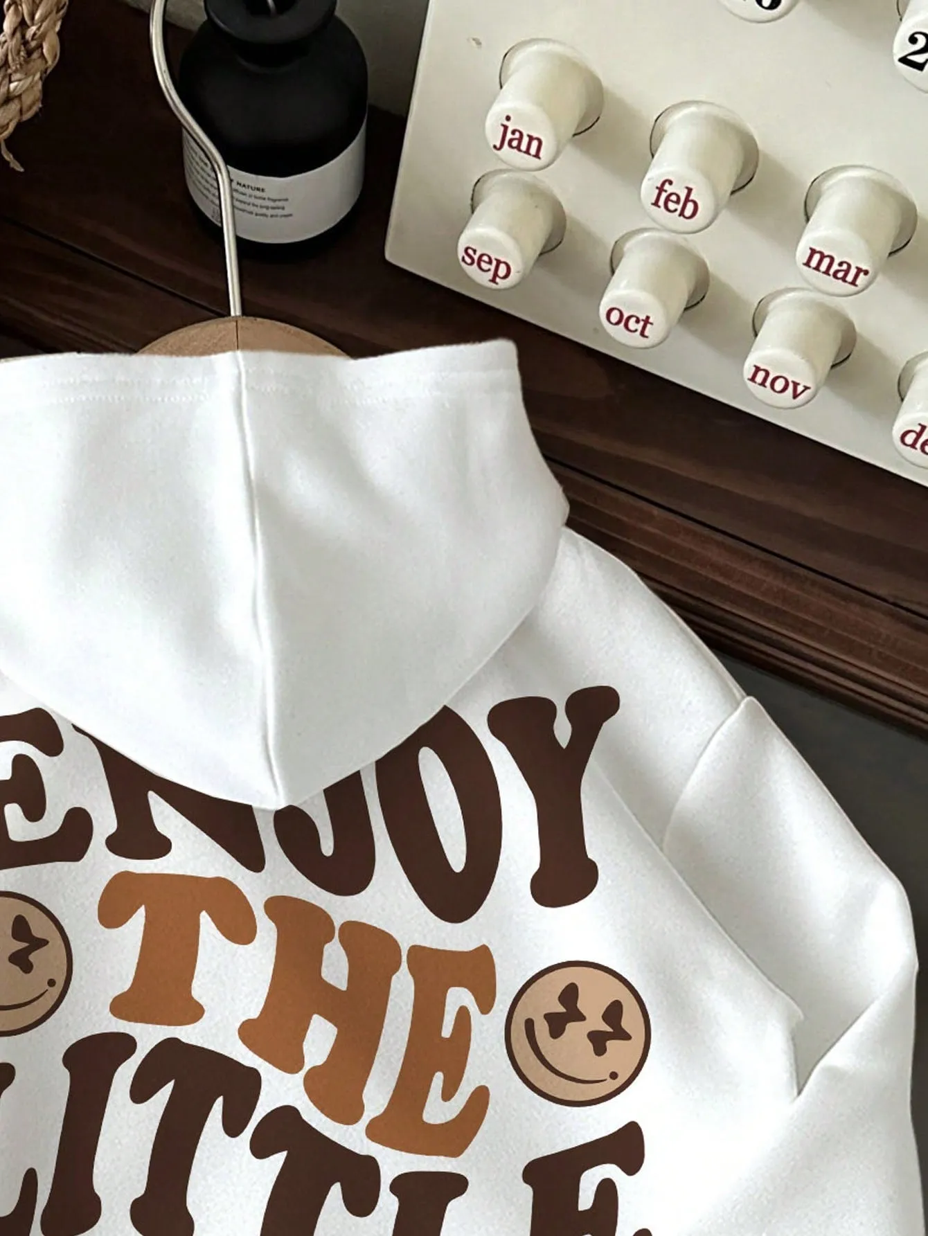 Sudadera holgada de manga larga con capucha - Cherry Vibes
