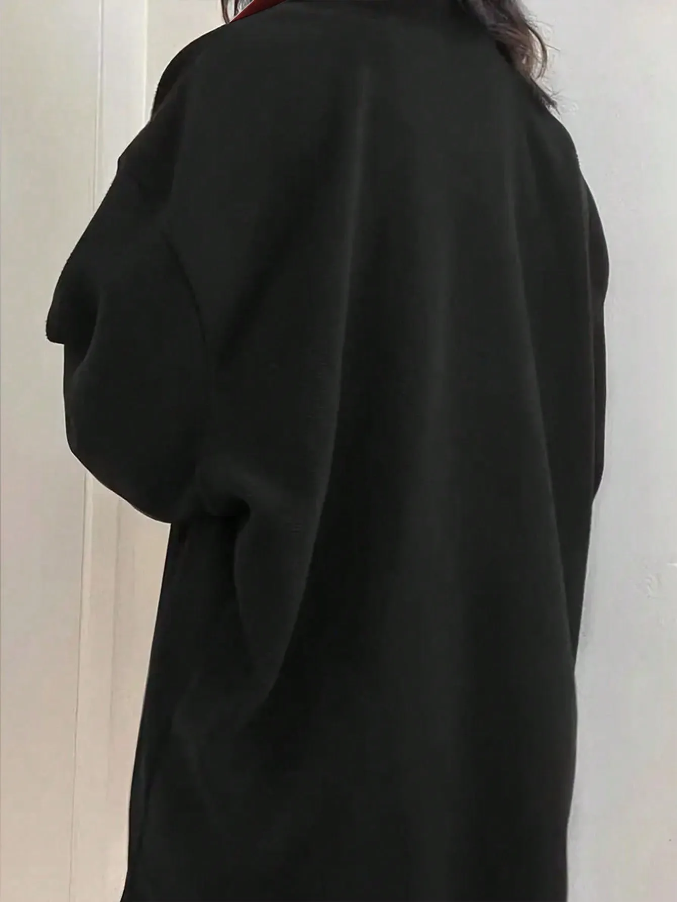 Sudadera Holgada de Manga Larga para Mujer - Cherry Vibes