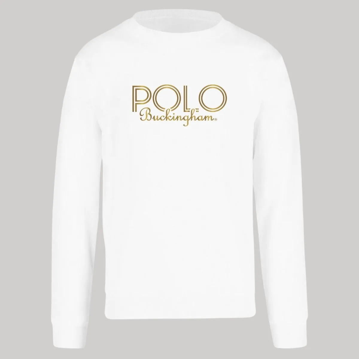 Sudadera Mujer Buckingham Polo Club Logo PB