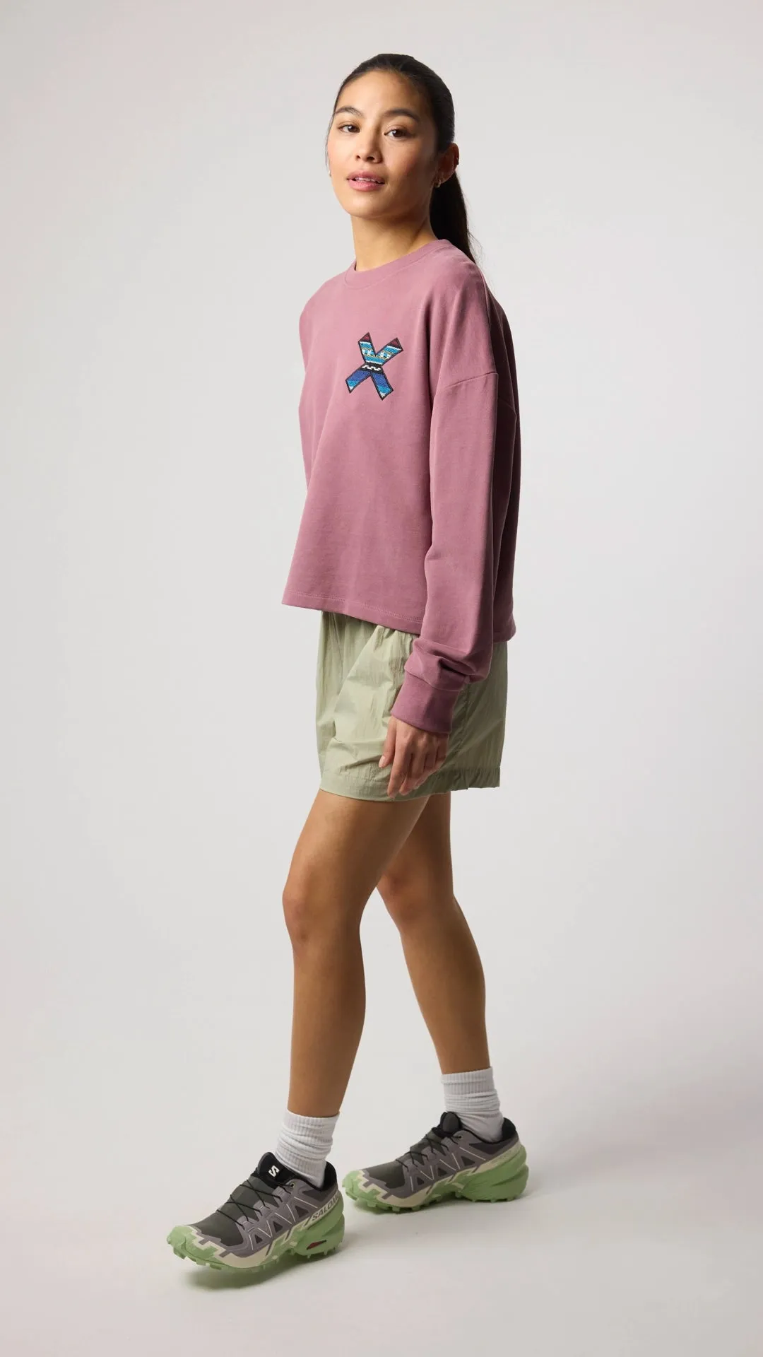 SUDADERA MUJER CLASSIC BERRY