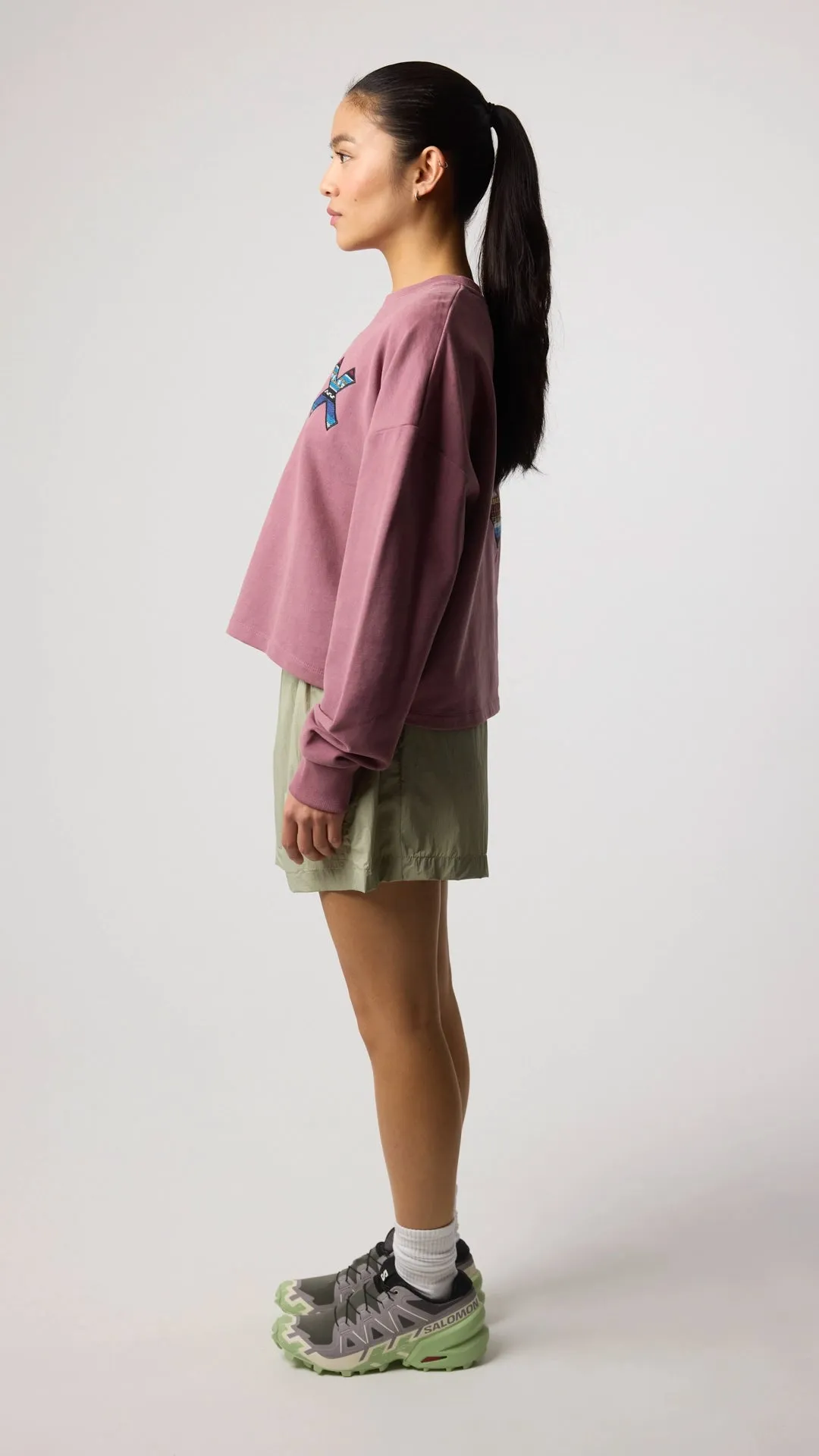 SUDADERA MUJER CLASSIC BERRY
