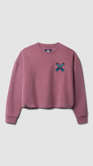 SUDADERA MUJER CLASSIC BERRY